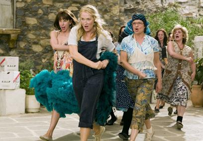 Mamma Mia - Dancing Queen movie scene