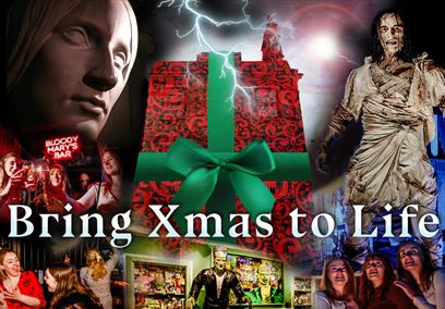 Bring Xmas To Life at Mary Shelley's House of Frankenstein