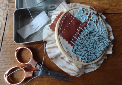 Creative Embroidery at No. 1 Royal Crescent