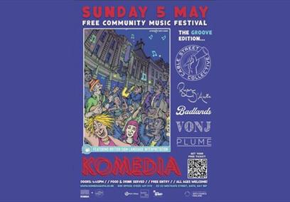 Free Community Music Festival at Komedia Bath