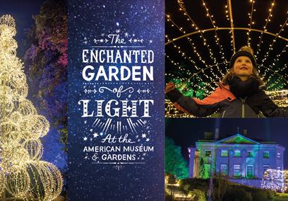 Enchanted Garden of Light at American Museum and Gardens