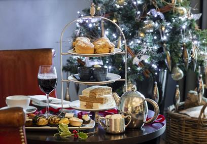 Festive Afternoon Tea at Bowood Hotel, Spa & Golf Resort