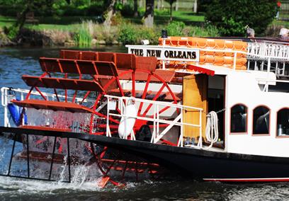 Paddle Wheel of The New Orleans