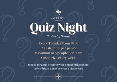 Quiz Night at The Ostrich
