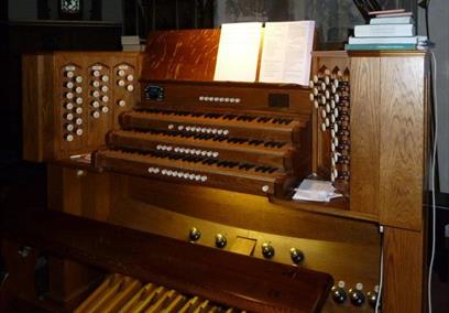 The organ at St. John's