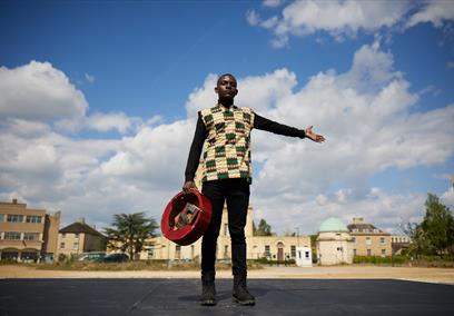 A portrait of John Pfumojena