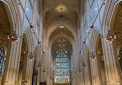 Interior of Bath Abbey