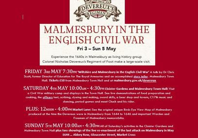 Malmesbury in the English Civil War