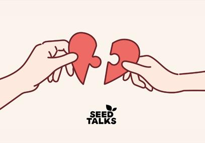 2 hands pulling apart a heart