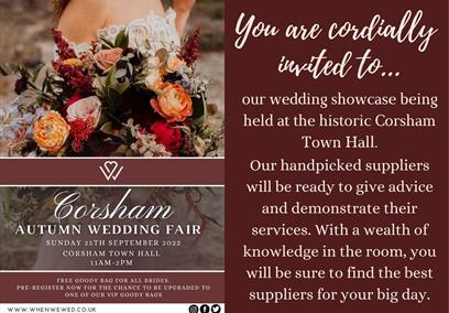 Corsham Autumn Wedding Fair