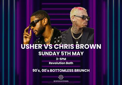 Usher Vs Chris Brown Brunch Revolution Bath