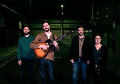 Kris Drever and his band