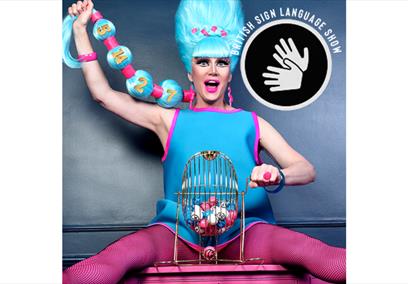 Comedy Drag Bingo with Charlie Hides from Ru Paul's Drag Race
