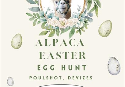 Alpaca Easter Egg hunt