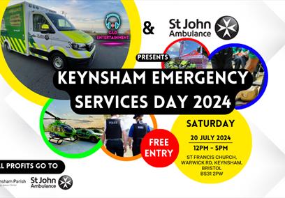 Keynsham Emergency Services Day at St Francis Church