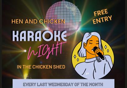 Karoke Night at The Hen & Chicken poster
