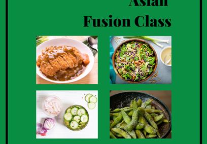 Asian Fusion cookery class 16+
