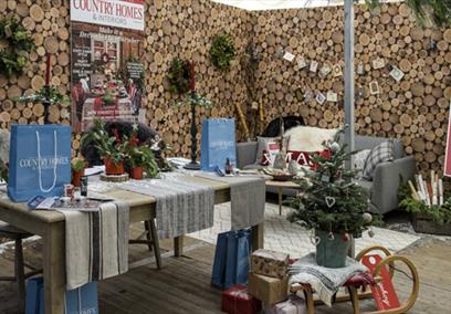 Country Homes & Interiors Christmas at Stonor