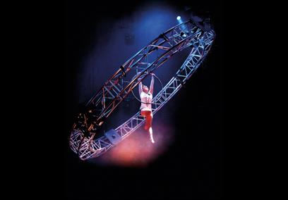 A circus performer