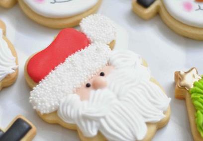 Christmas biscuits | Afternoon Tea with Santa