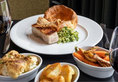 A roast dinner
