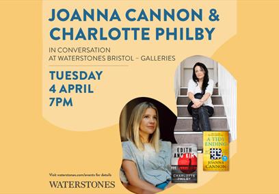 Joanna Cannon & Charlotte Philby with their books