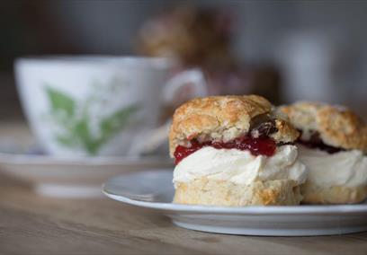 Cream tea.