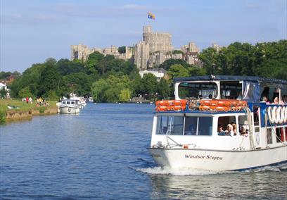 The River Thames and Windsor Castle