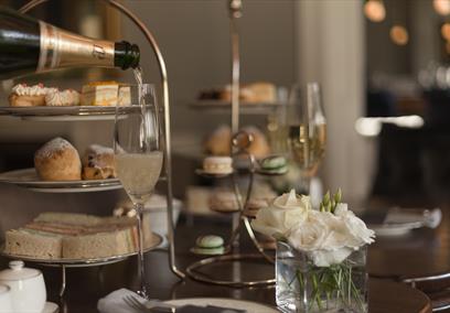 Afternoon tea at Roseate House