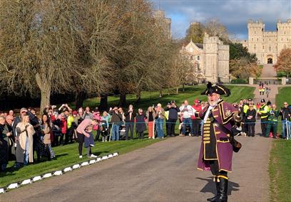 21-gun salute for The King’s birthday image Nicola Bell @VisitWindsor