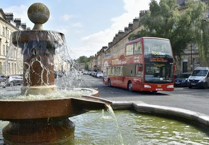 Jane Austen Bus and Walking Tootbus Tour