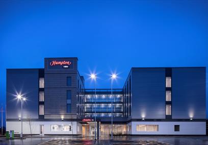 Hampton by Hilton building