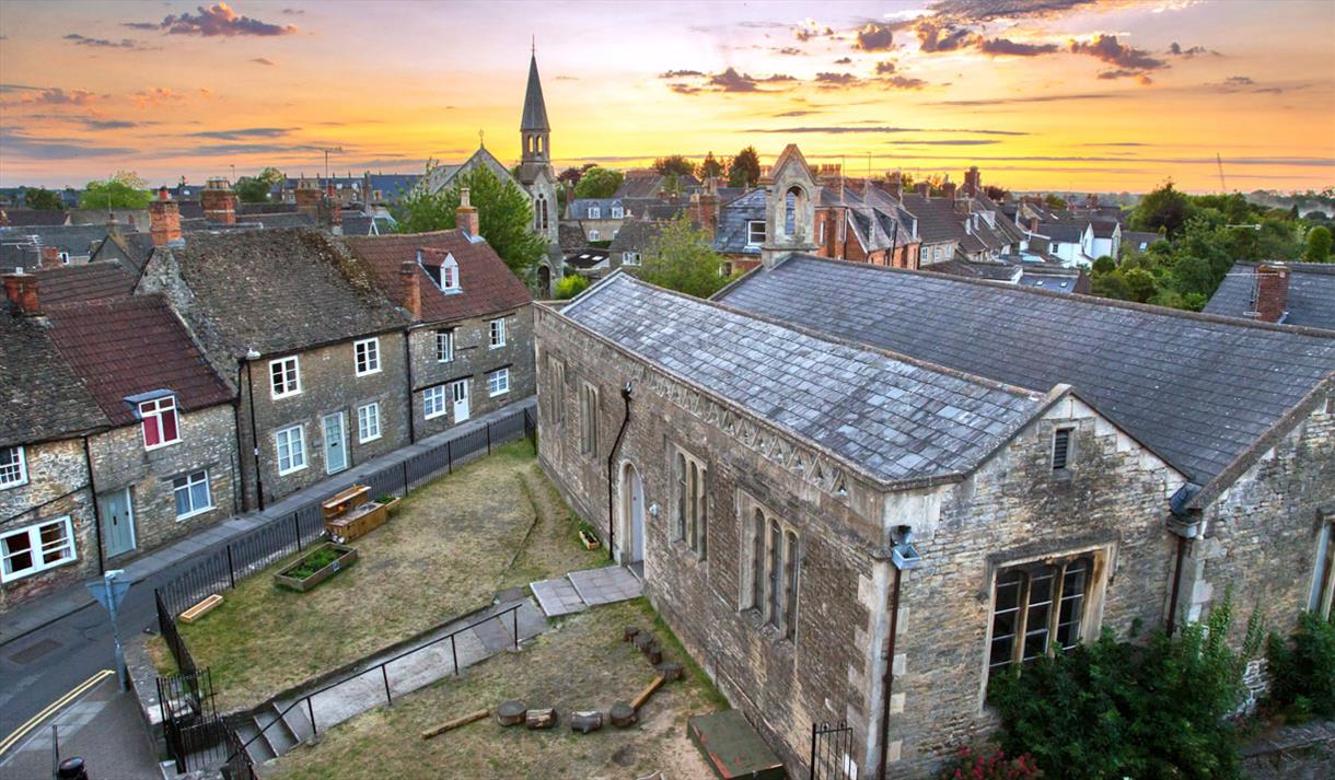 Malmesbury from above