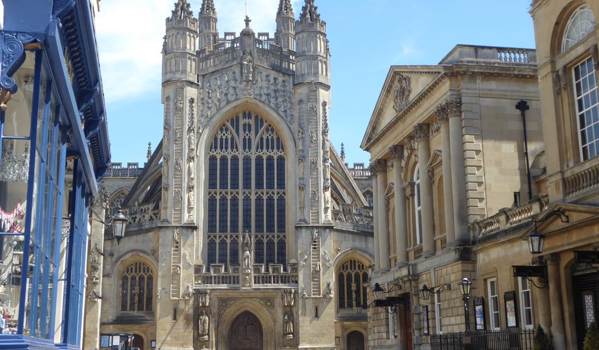 Bath Abbey and High Street