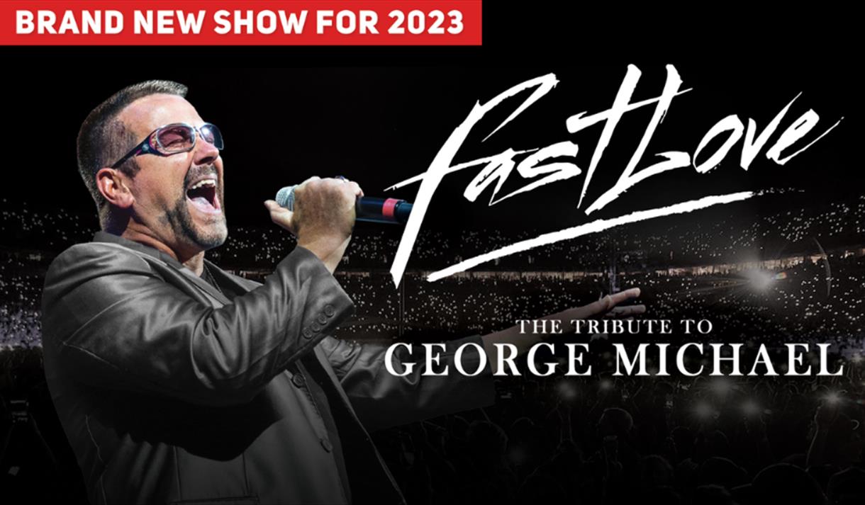 A George Michael tribute act performing