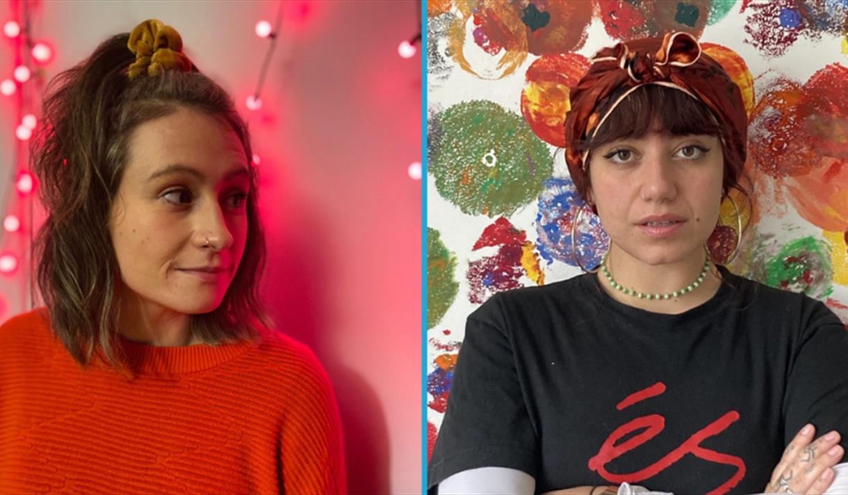 Jess Green and  Iman Sultan West