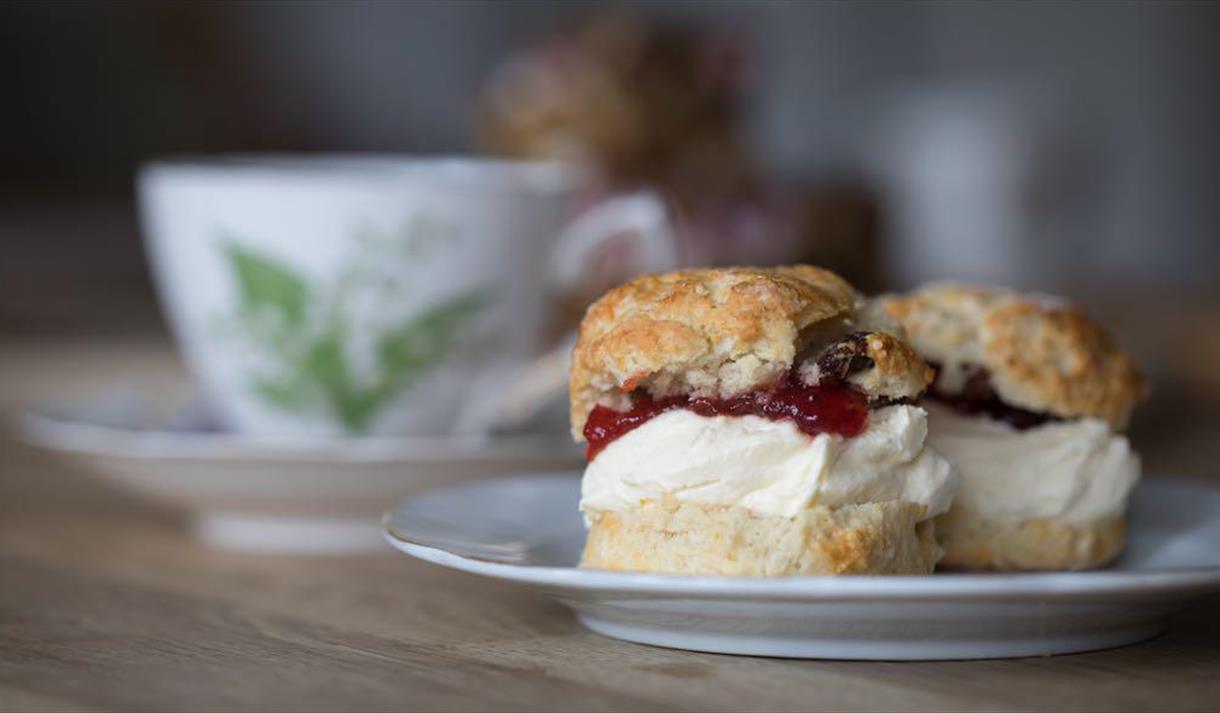 Cream tea.