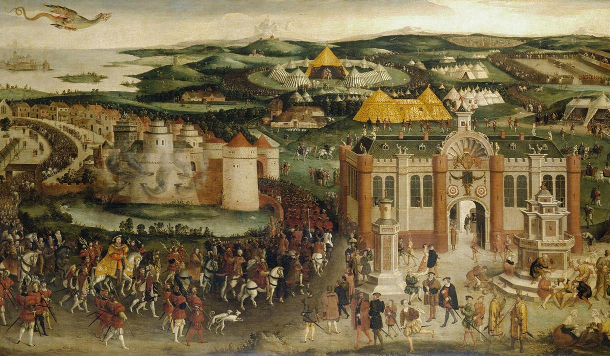 Depiction of the Field of Cloth of Gold