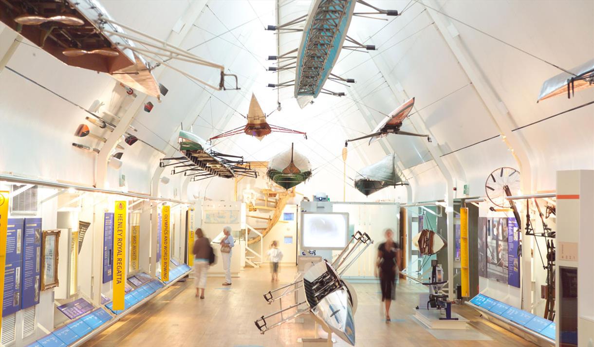 Rowing Gallery in the River & Rowing Museum, Henley on Thames