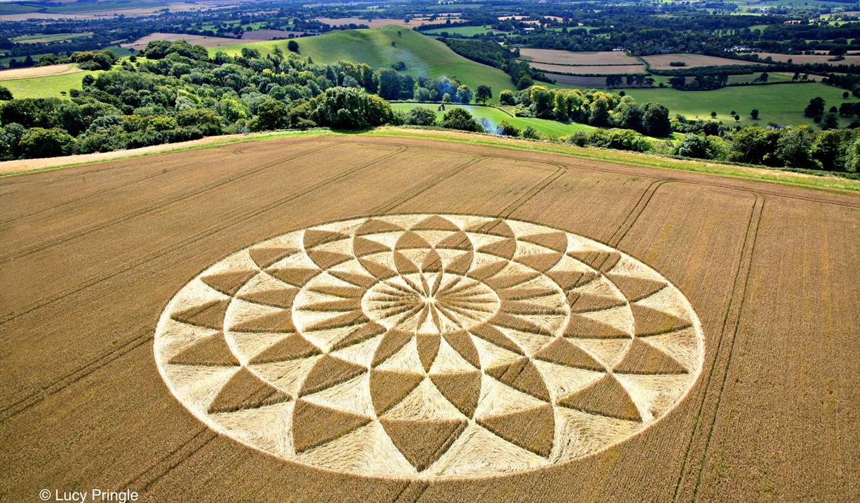 Crop Circle (C) Lucy Pringle