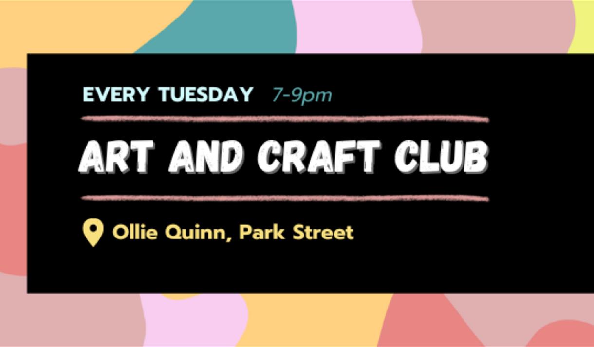 Art and Craft Club for Adults
