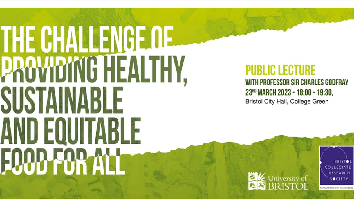 The challenge of providing healthy, sustainable and equitable food for all poster