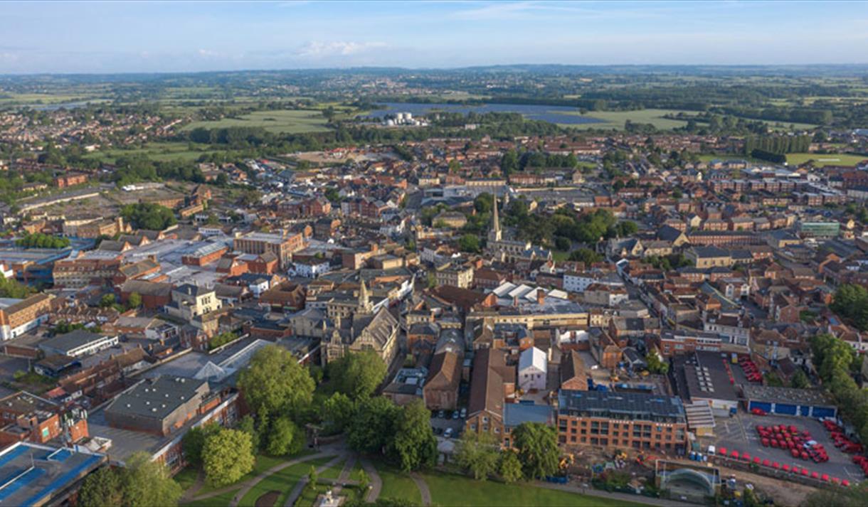 Trowbridge Aerial View