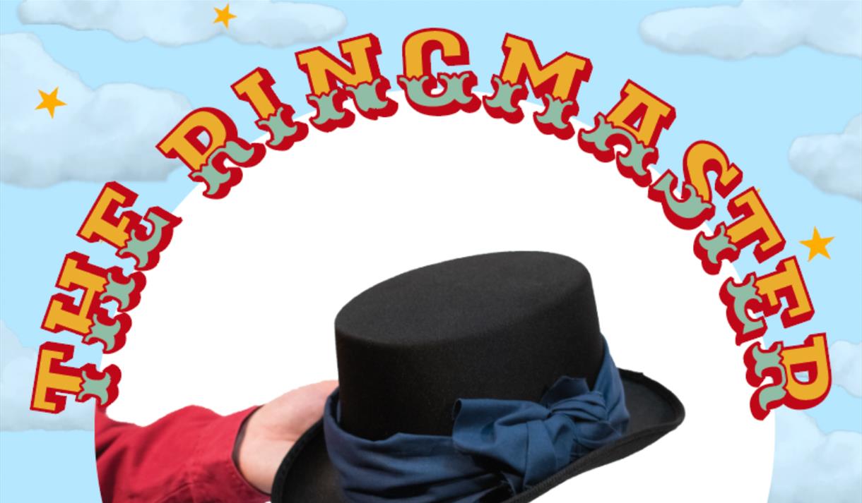 A poster for The Ringmaster show at The Mission Theatre in Bath