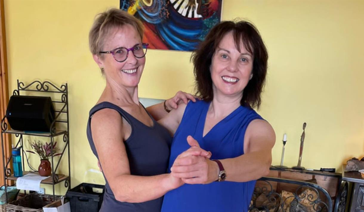 Norma Daykin and Jacky Logan