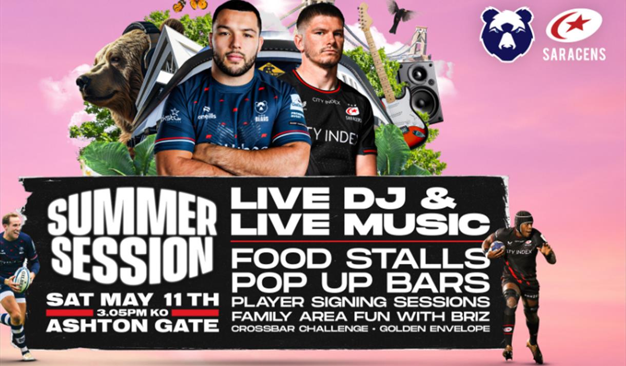 Bristol Bears v Saracens: Summer Session at Ashton Gate Stadium