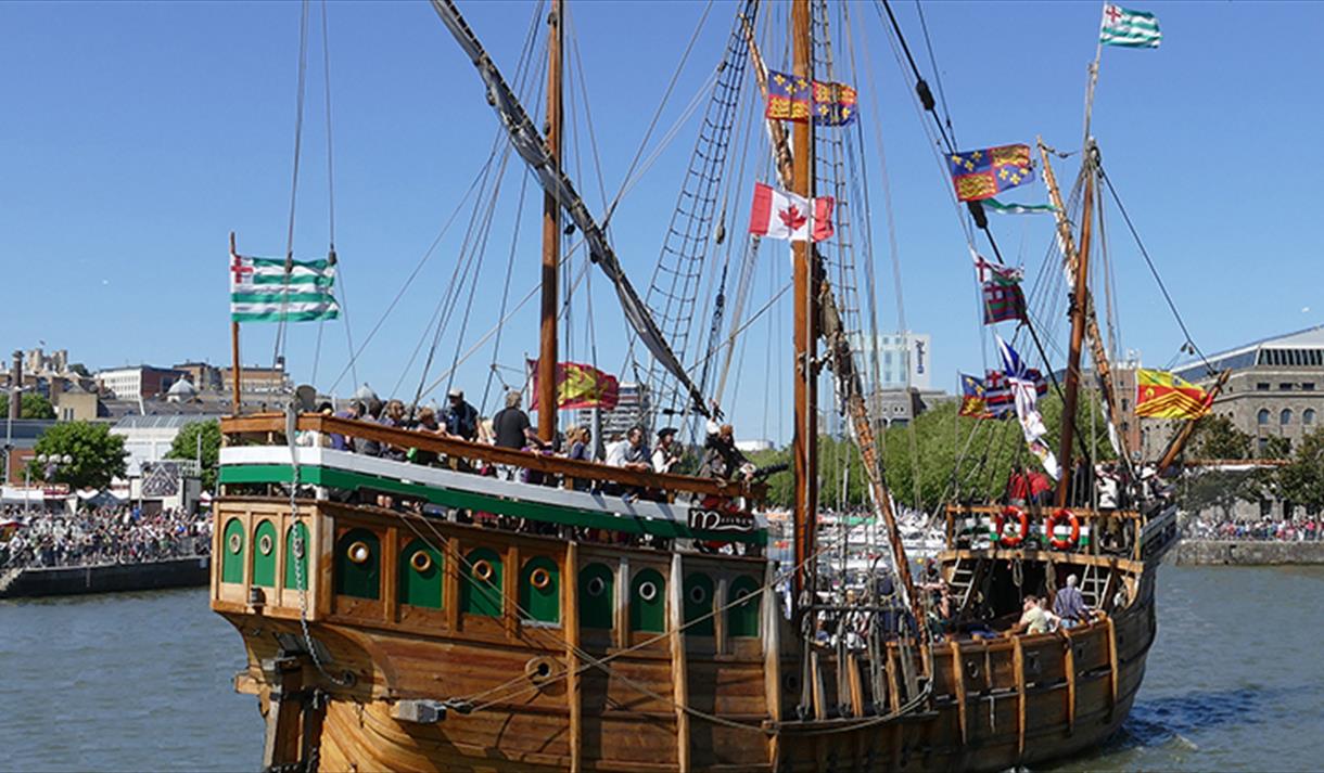Harbour Trip on The Matthew
