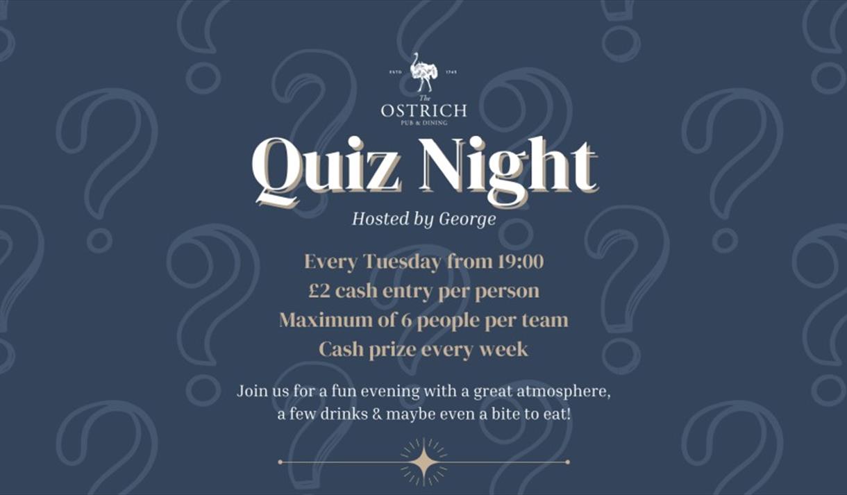 Quiz Night at The Ostrich
