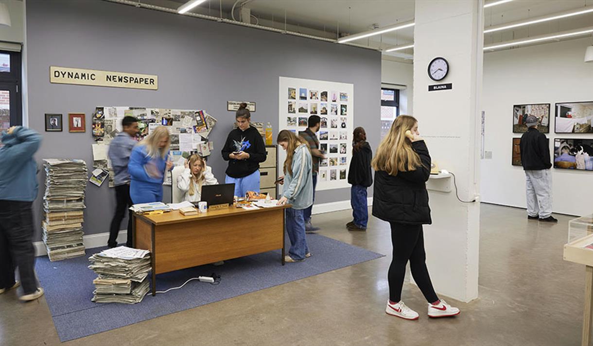A photographic exhibition