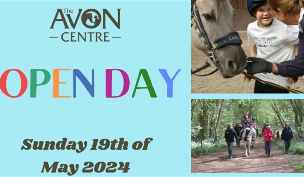 Avon Centre open day with children and horses